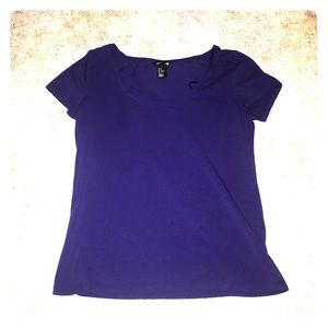 Purple H&M tee